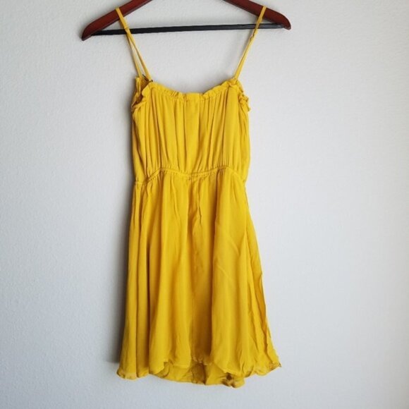 Reformation Siny Dress in Sunflower size M NWT - Picture 7 of 8